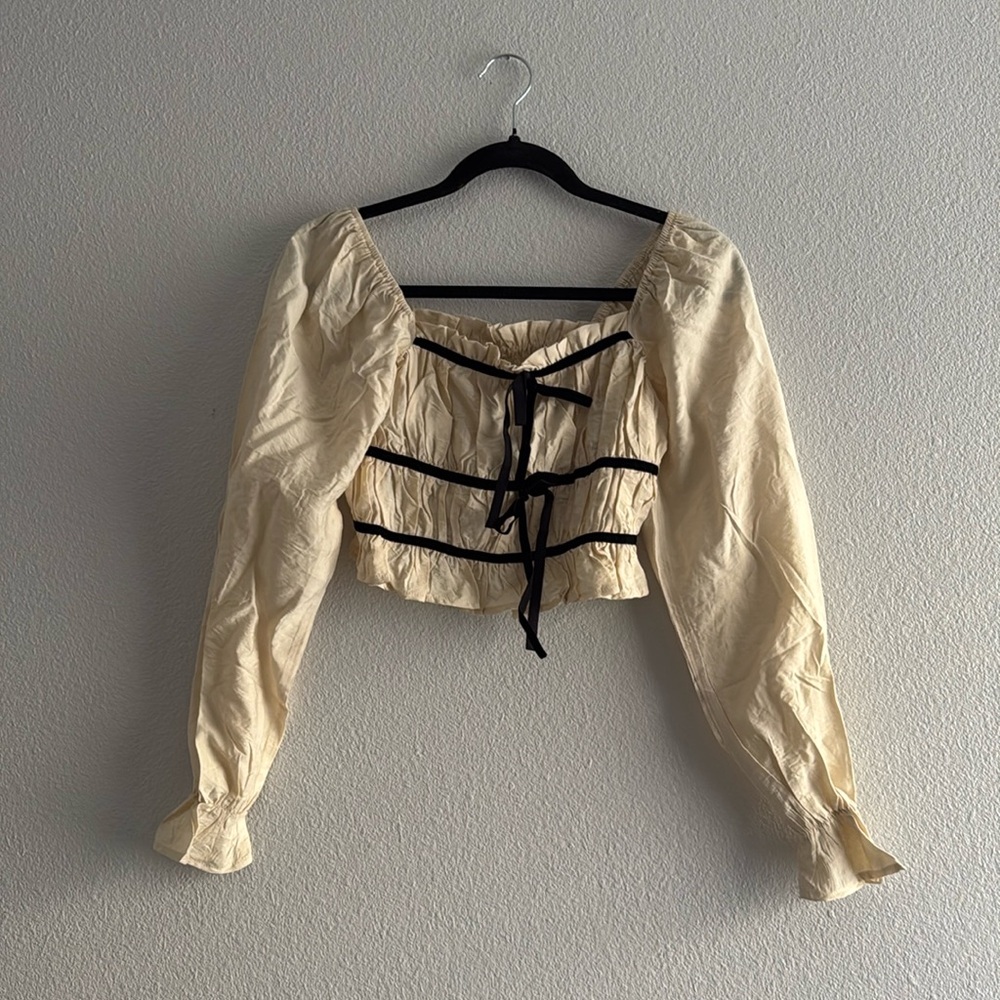 Thirty/Thirty cream top size XS